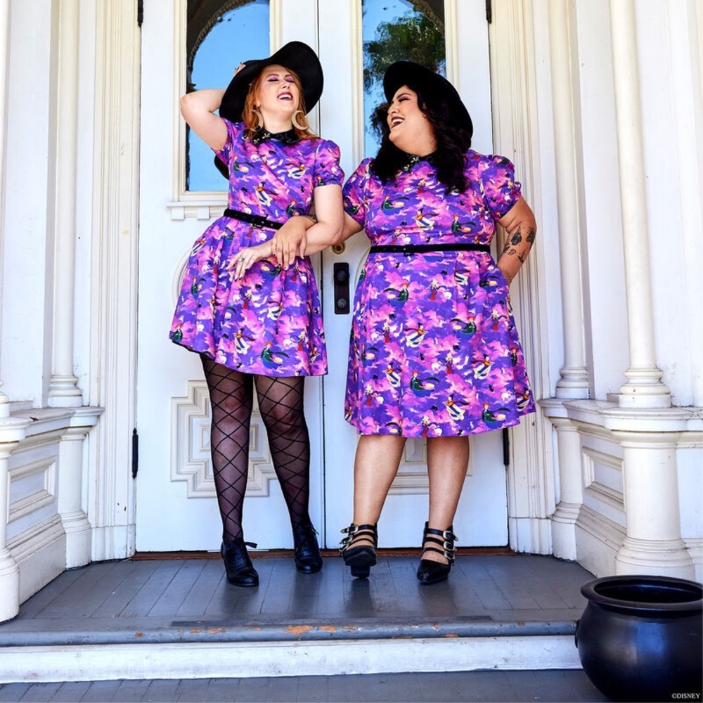 STITCH SHOPPE by LOUNGEFLY Disney Hocus Pocus Sunset Sanderson Sisters Natasha